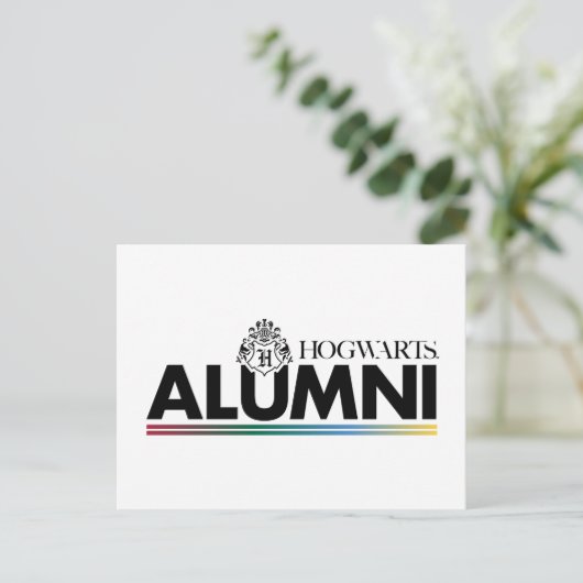 Harry Potter | HOGWARTS™ Alumni Briefkaart (Staand voorkant)