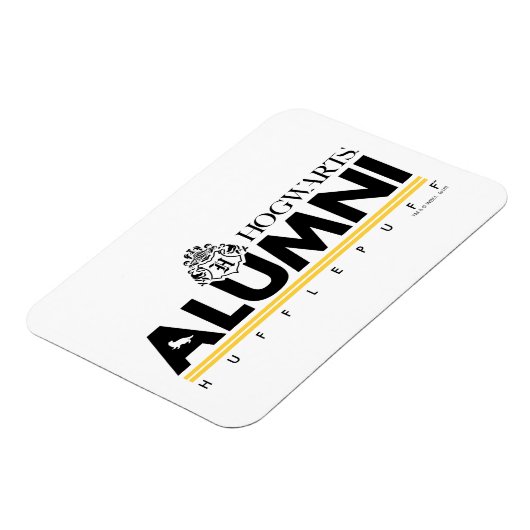 Harry Potter | HOGWARTS™ Alumni HUFFLEPUFF™ Magneet (Linkerzijde)