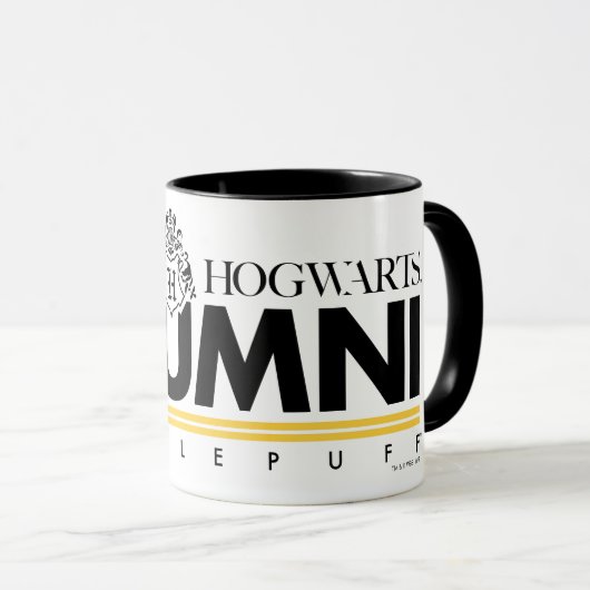 Harry Potter | HOGWARTS™ Alumni HUFFLEPUFF™ Mok (Voorkant rechts)