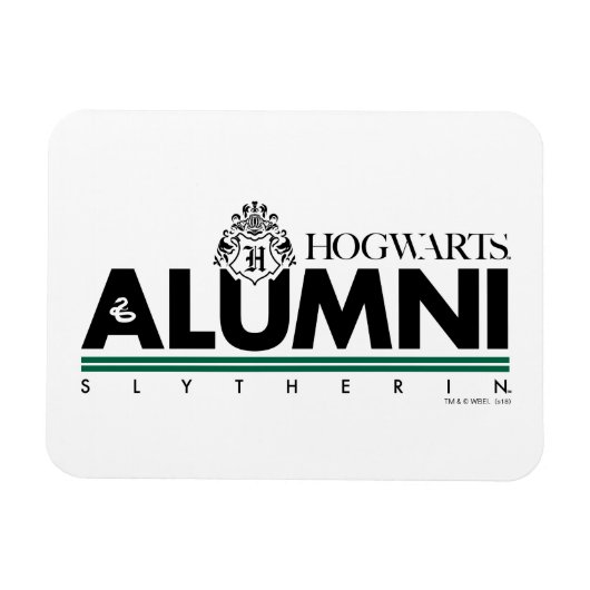 Harry Potter | HOGWARTS™ Alumni SLYTHERIN™ Magneet (Horizontaal)