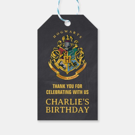 Harry Potter | Hogwarts Anniversaire Étiquette de (Devant)