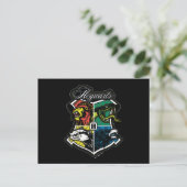 HARRY POTTER™ | HOGWARTS™ Athletic Badge Briefkaart (Staand voorkant)