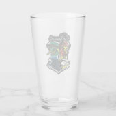 HARRY POTTER™ | HOGWARTS™ Athletic Badge Glas (Achterkant)