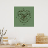 Harry Potter | Hogwarts Banner Crest Poster (Keuken)