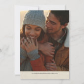 Harry Potter | Hogwarts Castle Save the Date Kaart (Achterkant)