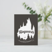 Harry Potter | HOGWARTS™ Castle Typografie Briefkaart (Staand voorkant)