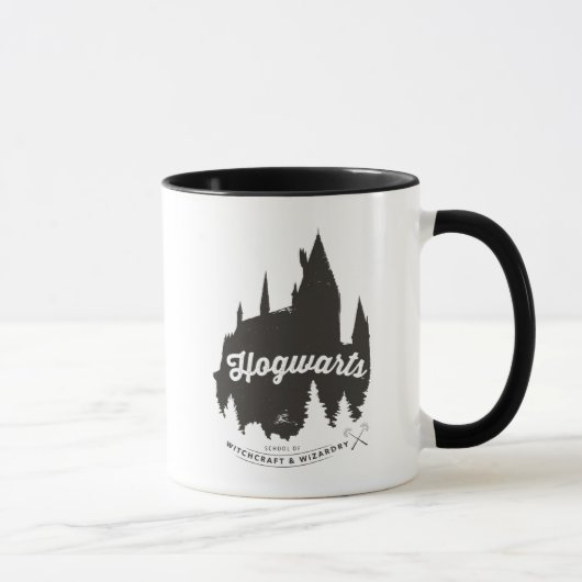 Harry Potter | HOGWARTS™ Castle Typografie Mok (Rechts)