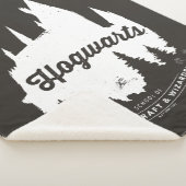 Harry Potter | HOGWARTS™ Castle Typografie Sherpa Deken (3/4)