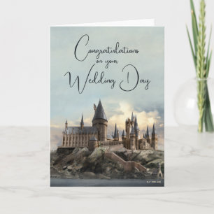 Harry Potter Hogwarts Castle Wedding Kaart