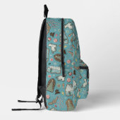 HARRY POTTER™ HOGWARTS™ Christmas Cookie Pattern Bedrukte Rugzak (Links)