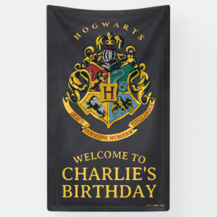 Harry Potter Hogwarts Crest Birthday Spandoek