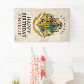 Harry Potter Hogwarts Crest Birthday Spandoek (Insitu)