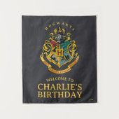 Harry Potter Hogwarts Crest Birthday Wandkleed (Voorkant)