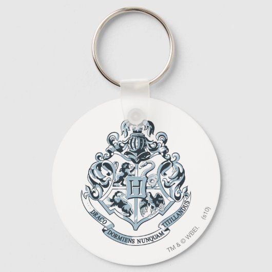 Harry Potter | Hogwarts Crest - blauw Sleutelhanger (Voorkant)