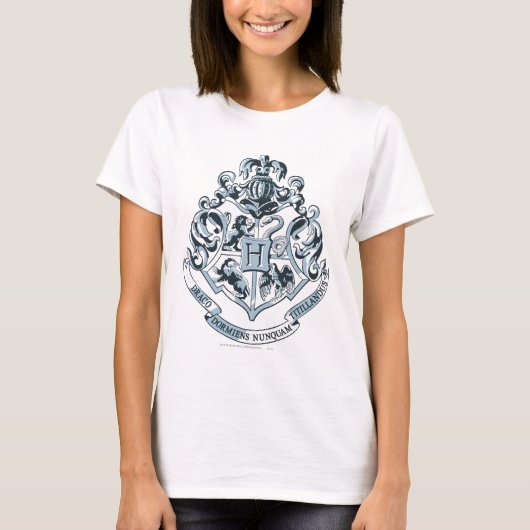 Harry Potter| Hogwarts Crest - blauw T-shirt (Voorkant)