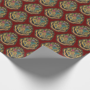 Harry Potter   Hogwarts Crest Cadeaupapier