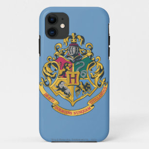 Harry Potter Hogwarts Crest iPhone 11 Hoesje