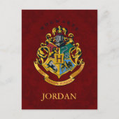 Harry Potter | Hogwarts Crest - Full Briefkaart (Voorkant)