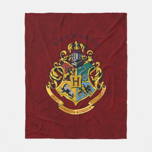 Harry Potter | Hogwarts Crest - Full Fleece Deken (Voorkant)