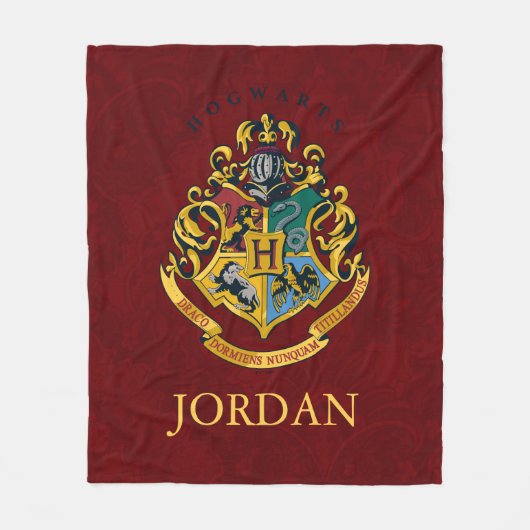 Harry Potter | Hogwarts Crest - Full Fleece Deken (Voorkant)