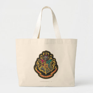 Harry Potter Hogwarts Crest Grote Tote Bag