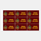 Harry Potter | Hogwarts Crest Labels (Vel)