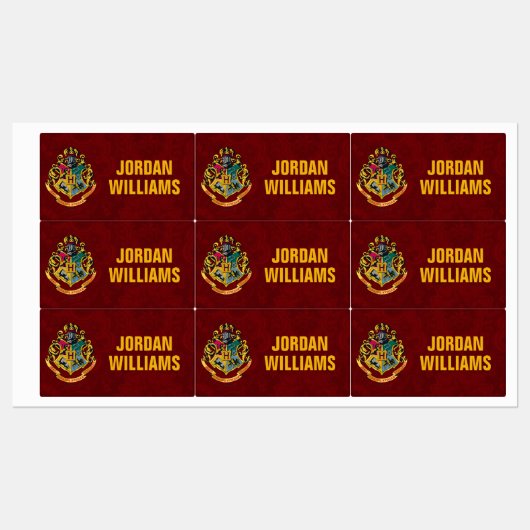 Harry Potter | Hogwarts Crest Labels (Vel)