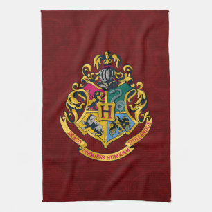 Harry Potter   Hogwarts Crest - Volledig Theedoek