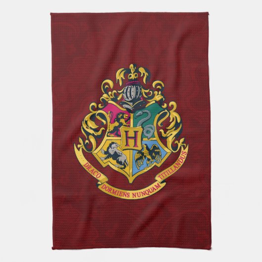 Harry Potter | Hogwarts Crest - Volledig Theedoek (Verticaal)