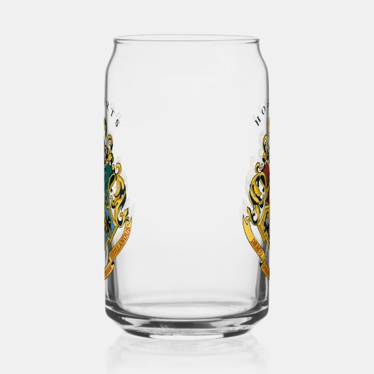 Harry Potter | Hogwarts Crest - Volledige kleur Blikvorm Glas (Links)