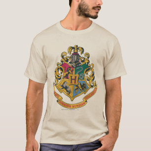 Harry Potter Hogwarts Crest - Volledige kleur T-shirt