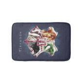 Harry Potter | HOGWARTS™ Crest Waterverf Badmat (Voorkant)
