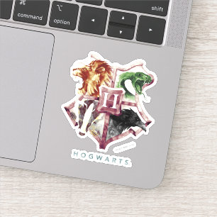 Harry Potter   HOGWARTS™ Crest Waterverf Sticker