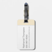 Harry Potter | Hogwarts Express Typografie Bagagelabel (Achterkant verticaal)