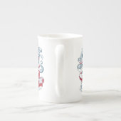 Harry Potter | Hogwarts Express Typografie Porselein Kop (Achterkant)