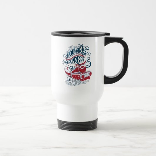 Harry Potter | Hogwarts Express Typografie Reisbeker (Rechts)