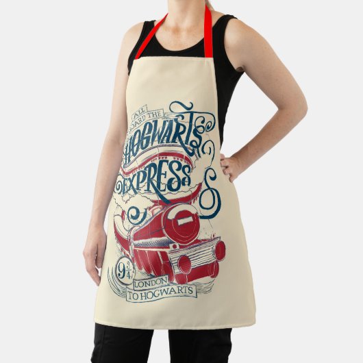 Harry Potter | Hogwarts Express Typografie Schort (Insitu)