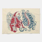 Harry Potter | Hogwarts Express Typografie Theedoek (Horizontaal)