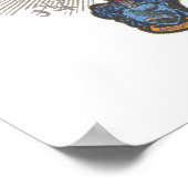 Harry Potter | Hogwarts Houses - Volledige kleur Poster (Hoek)