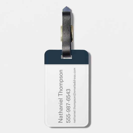 HARRY POTTER™ | HOGWARTS™ IS MIJN THUIS BAGAGELABEL (Achterkant verticaal)