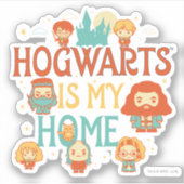 HARRY POTTER™ | HOGWARTS™ IS MIJN THUIS STICKER (Voorkant)