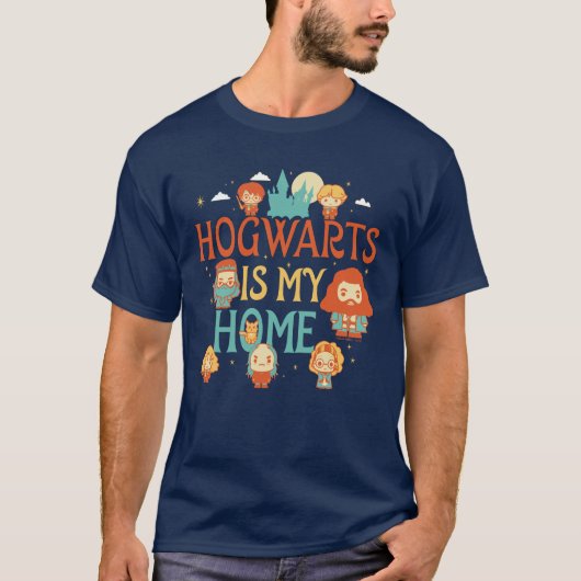 HARRY POTTER™ | HOGWARTS™ IS MIJN THUIS T-SHIRT (Voorkant)