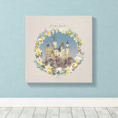 HARRY POTTER™ | HOGWARTS™ KASTEEL CANVAS AFDRUK (Insitu (Houten vloer))