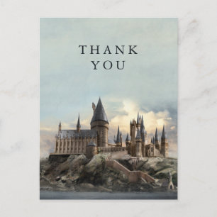 Harry Potter Hogwarts Kasteel Dank Je Briefkaart
