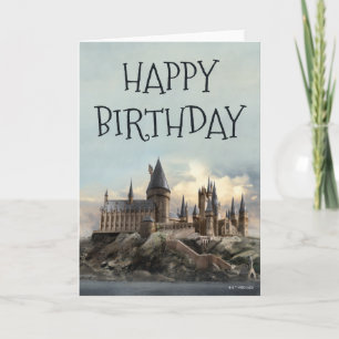 Harry Potter Hogwarts Kasteel Gefeliciteerd Kaart