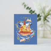 Harry Potter| HOGWARTS™-kasteel laden Briefkaart (Staand voorkant)