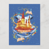 Harry Potter| HOGWARTS™-kasteel laden Briefkaart (Voorkant)