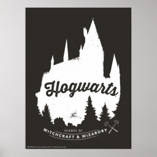 Harry Potter HOGWARTS™ Kasteel Typografie Poster