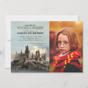 Harry Potter   Hogwarts Kasteel Verjaardag - Foto Kaart