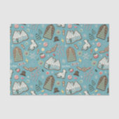 HARRY POTTER™ HOGWARTS™ Kerst Kookjes Patroon Tissuepapier (Voorkant)